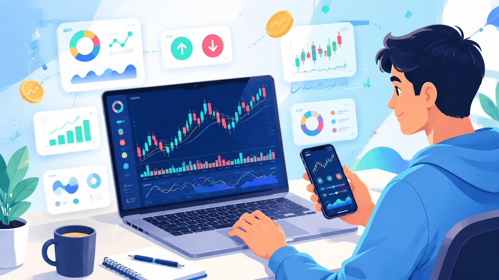 اموزش ترید با ارز دیجیتال
